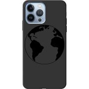 Черный чехол BoxFace Apple iPhone 13 Pro Max Earth