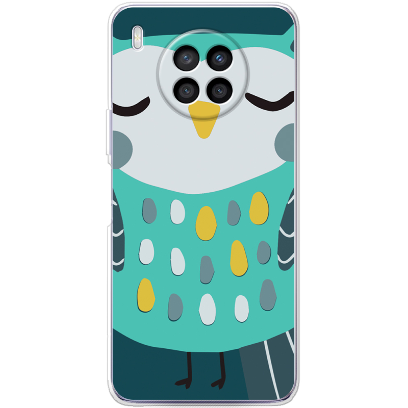 Чехол BoxFace Huawei Nova 8i Green Owl