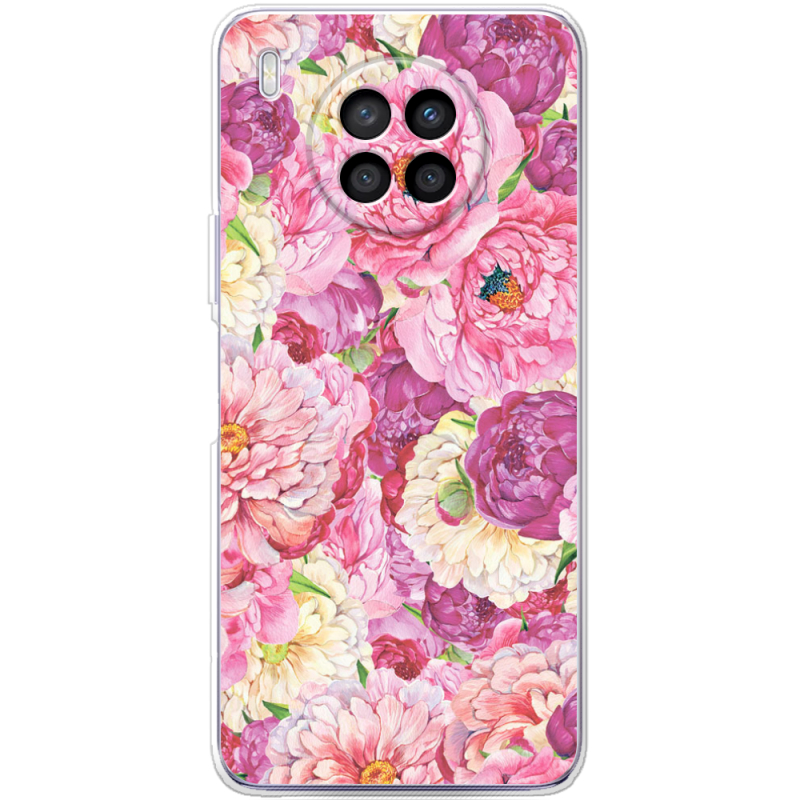 Чехол BoxFace Huawei Nova 8i Pink Peonies