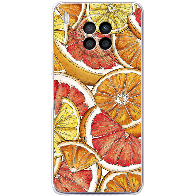 Чехол BoxFace Huawei Nova 8i Citrus Pattern