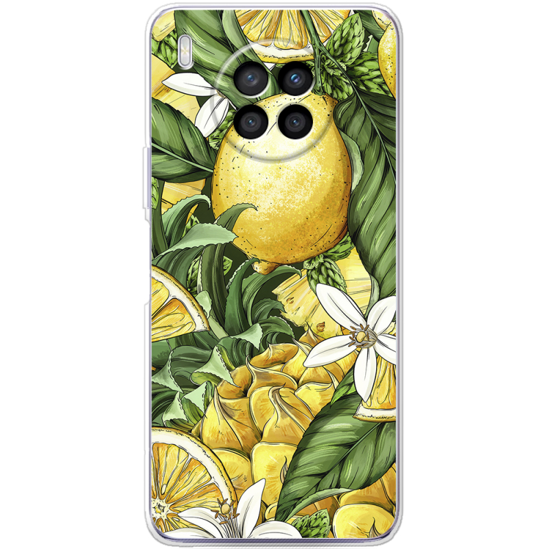 Чехол BoxFace Huawei Nova 8i Lemon Pattern