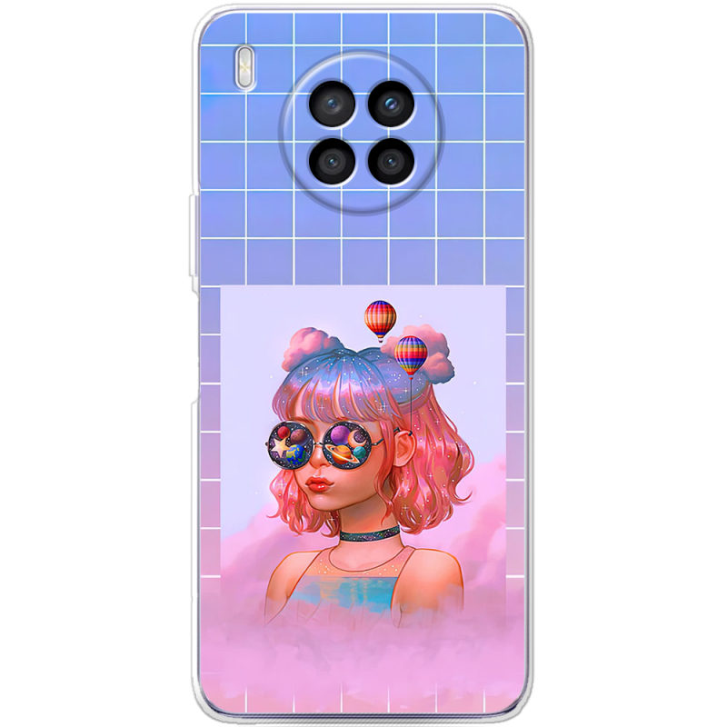 Чехол BoxFace Huawei Nova 8i Girl in the Clouds