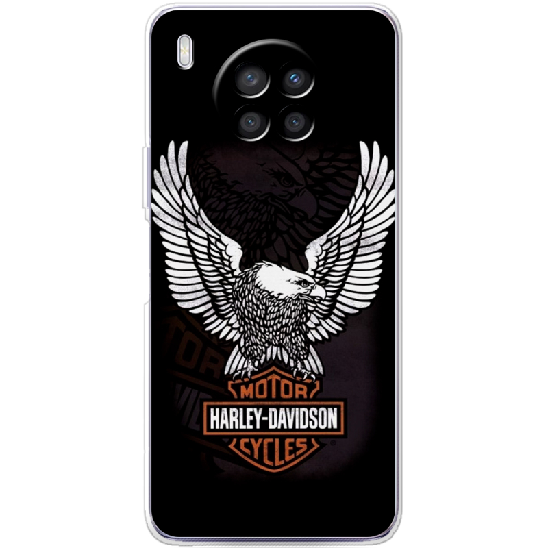 Чехол BoxFace Huawei Nova 8i Harley Davidson and eagle