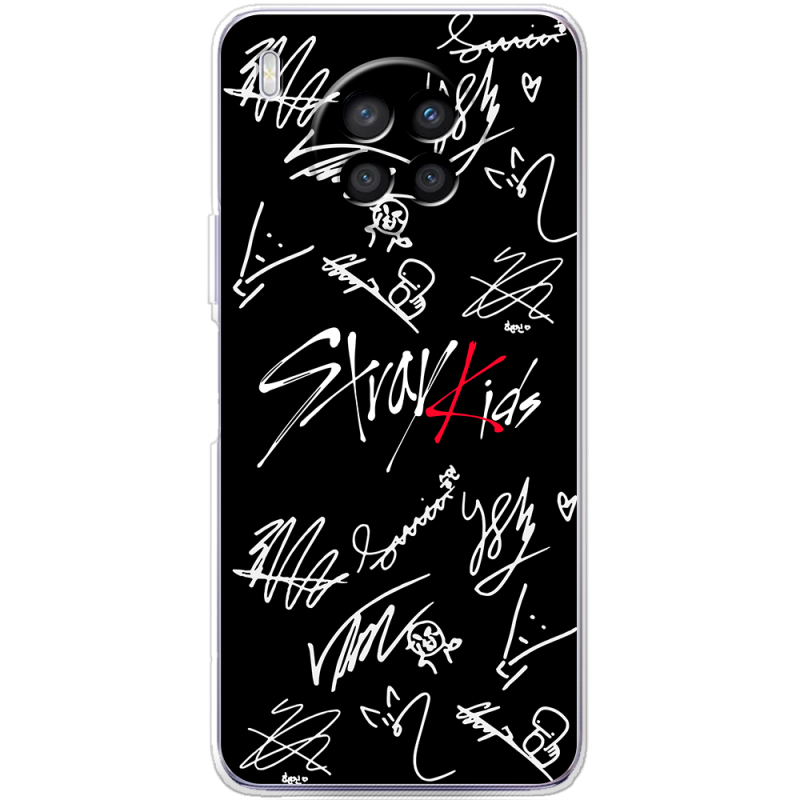 Чехол BoxFace Huawei Nova 8i Stray Kids автограф