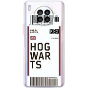 Прозрачный чехол BoxFace Huawei Nova 8i Ticket Hogwarts