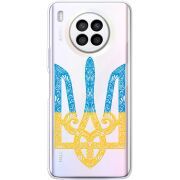 Прозрачный чехол BoxFace Huawei Nova 8i Gold Trident