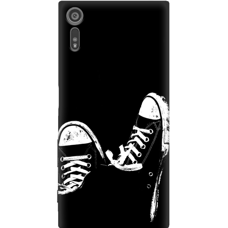 Чехол Uprint Sony Xperia XZ F8332 Black Sneakers