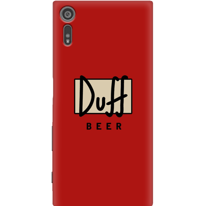 Чехол Uprint Sony Xperia XZ F8332 Duff beer