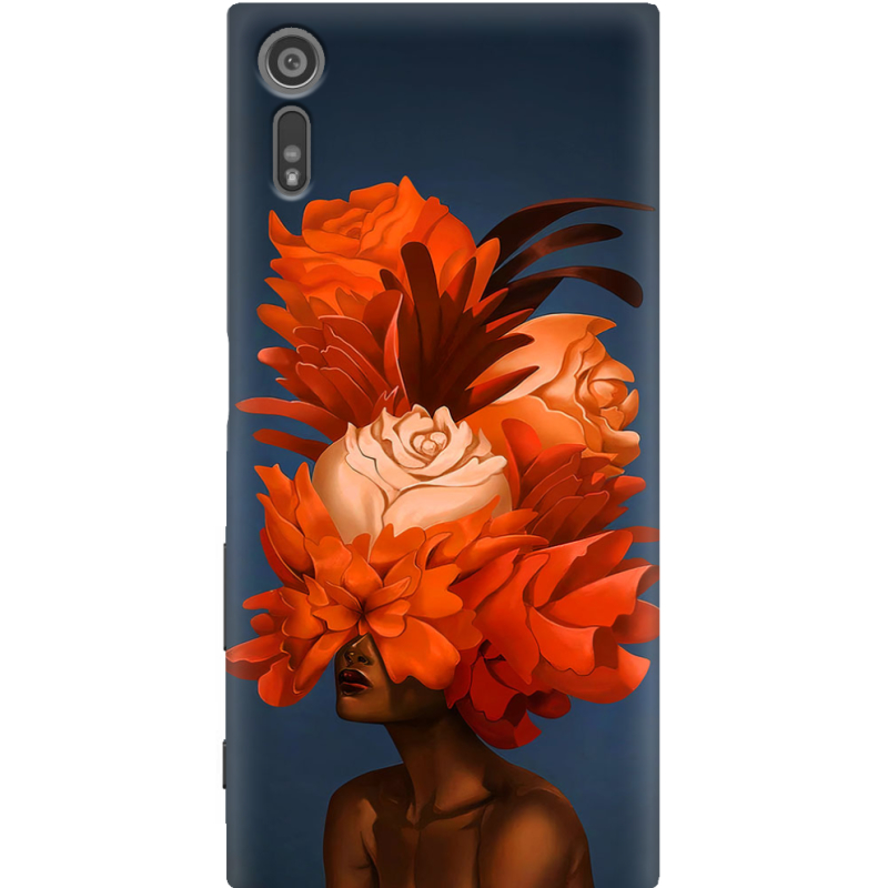 Чехол Uprint Sony Xperia XZ F8332 Exquisite Orange Flowers