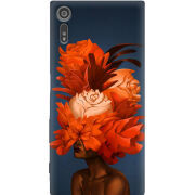Чехол Uprint Sony Xperia XZ F8332 Exquisite Orange Flowers