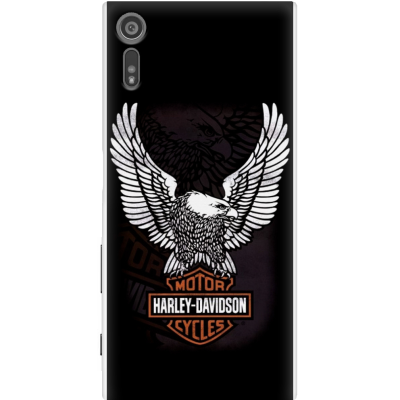 Чехол Uprint Sony Xperia XZ F8332 Harley Davidson and eagle