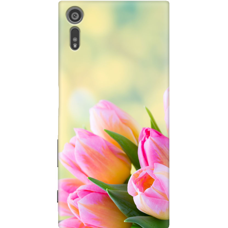 Чехол Uprint Sony Xperia XZ F8332 Bouquet of Tulips