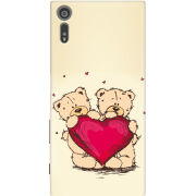 Чехол Uprint Sony Xperia XZ F8332 Teddy Bear Love