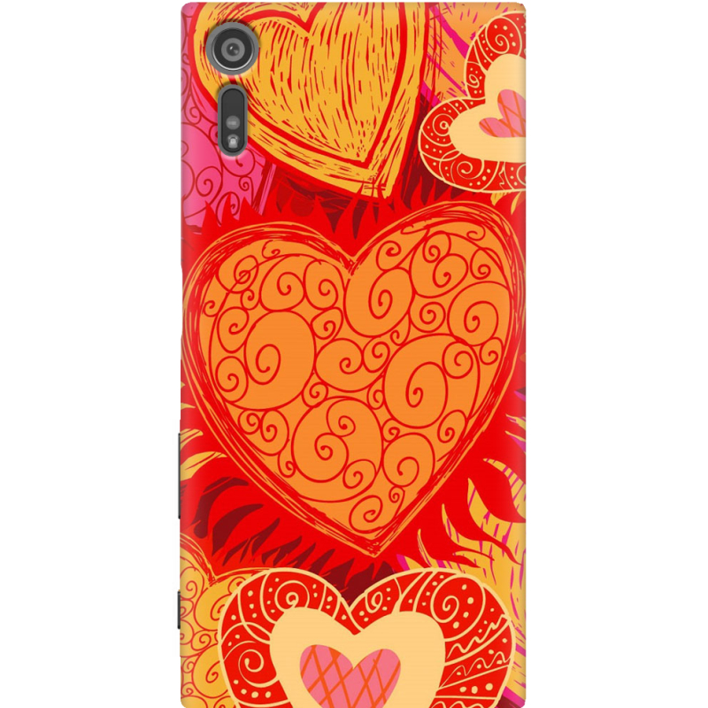 Чехол Uprint Sony Xperia XZ F8332 Warm Hearts