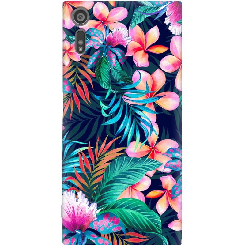 Чехол Uprint Sony Xperia XZ F8332 flowers in the tropics