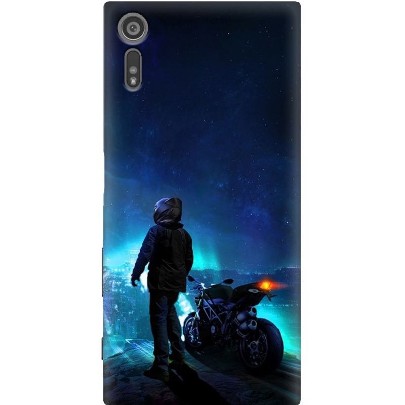 Чехол Uprint Sony Xperia XZ F8332 Motorcyclist