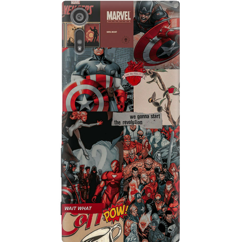 Чехол Uprint Sony Xperia XZ F8332 Marvel Avengers