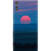 Чехол Uprint Sony Xperia XZ F8332 Cold Red Light