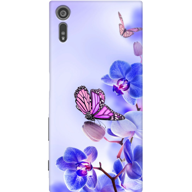Чехол Uprint Sony Xperia XZ F8332 Orchids and Butterflies