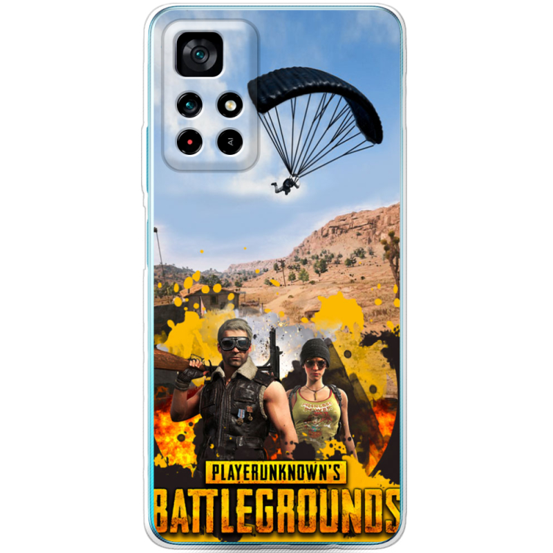 Чехол BoxFace Xiaomi Poco M4 Pro 5G Pubg parachute