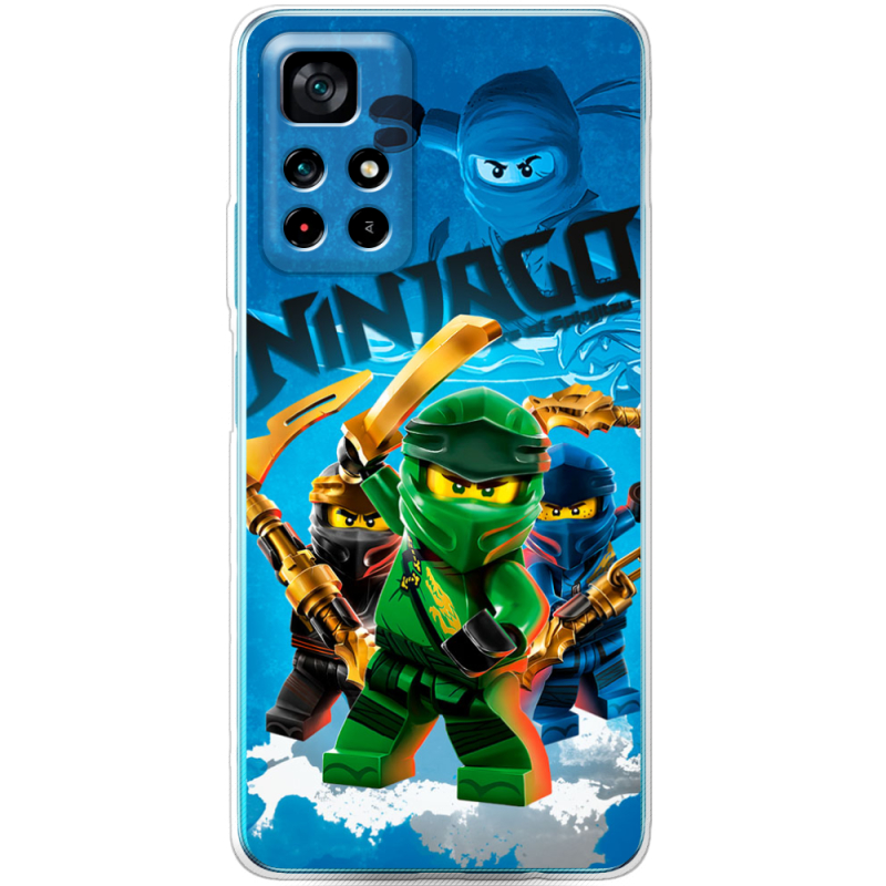 Чехол BoxFace Xiaomi Poco M4 Pro 5G Lego Ninjago