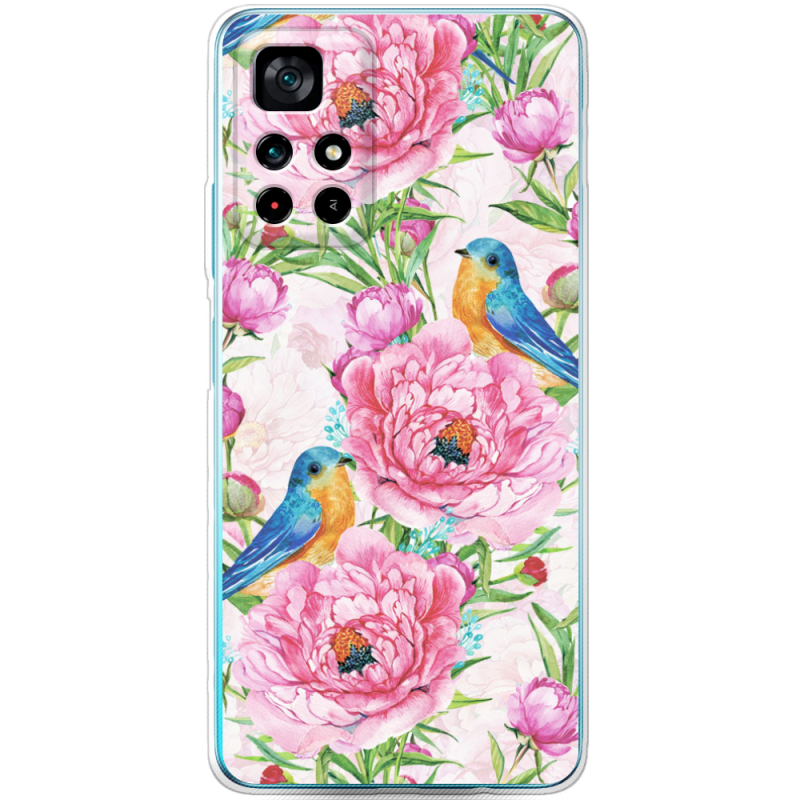 Чехол BoxFace Xiaomi Poco M4 Pro 5G Birds and Flowers