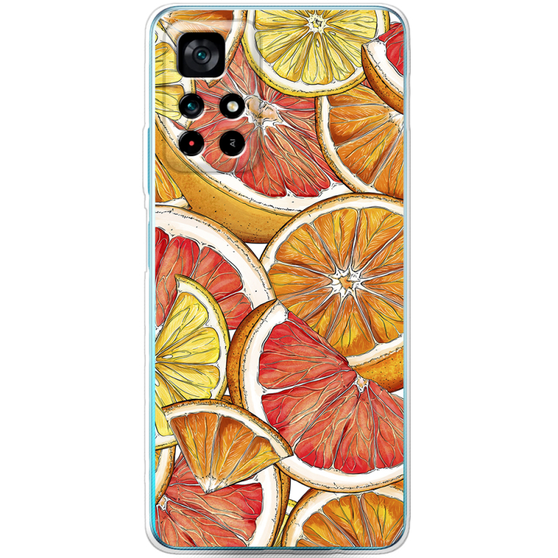 Чехол BoxFace Xiaomi Poco M4 Pro 5G Citrus Pattern