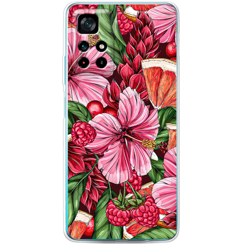 Чехол BoxFace Xiaomi Poco M4 Pro 5G Tropical Flowers