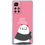Чехол BoxFace Xiaomi Poco M4 Pro 5G Dont Touch My Phone Panda