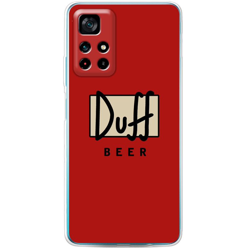 Чехол BoxFace Xiaomi Poco M4 Pro 5G Duff beer