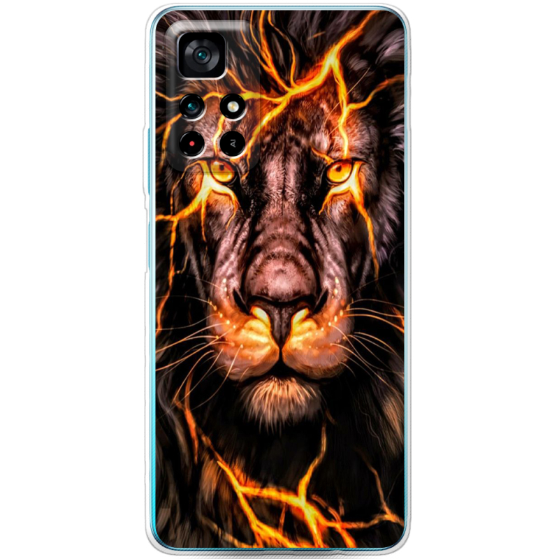 Чехол BoxFace Xiaomi Poco M4 Pro 5G Fire Lion