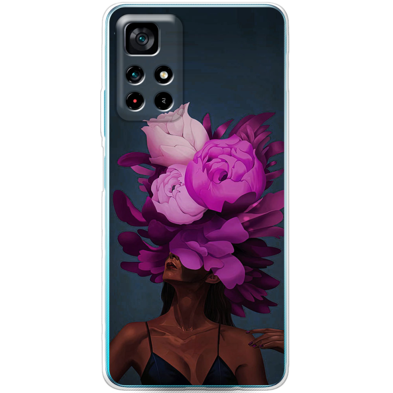 Чехол BoxFace Xiaomi Poco M4 Pro 5G Exquisite Purple Flowers