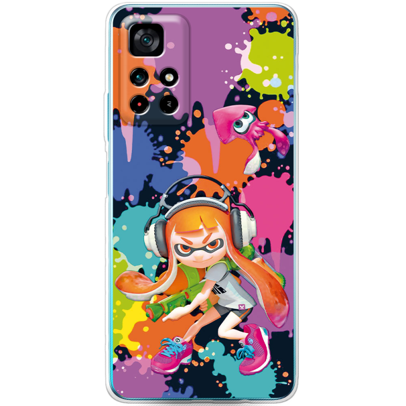 Чехол BoxFace Xiaomi Poco M4 Pro 5G Splatoon Inklings