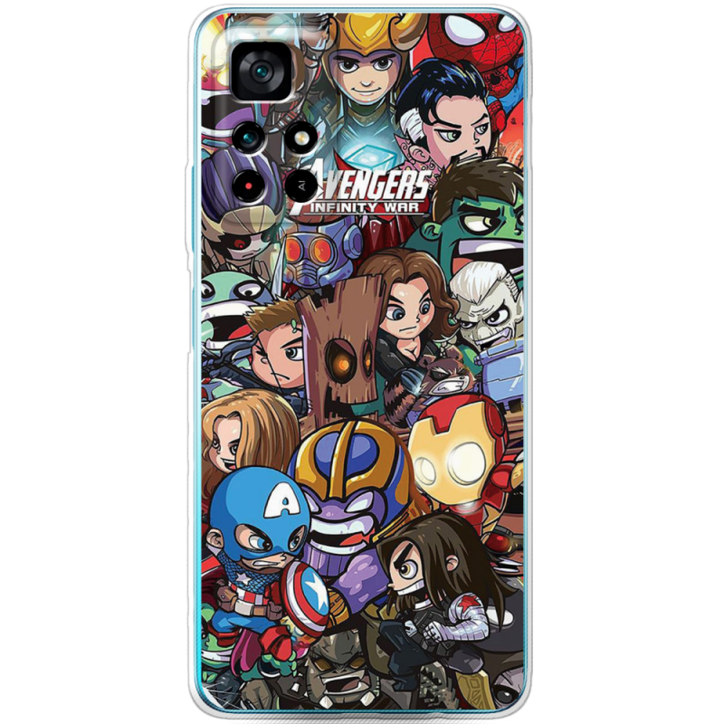 Чехол BoxFace Xiaomi Poco M4 Pro 5G Avengers Infinity War