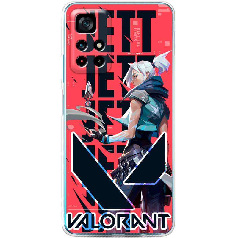 Чехол BoxFace Xiaomi Poco M4 Pro 5G Valorant Jett
