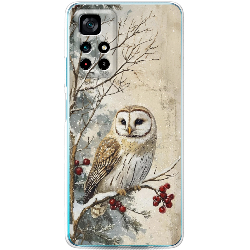 Чехол BoxFace Xiaomi Poco M4 Pro 5G Christmas Owl