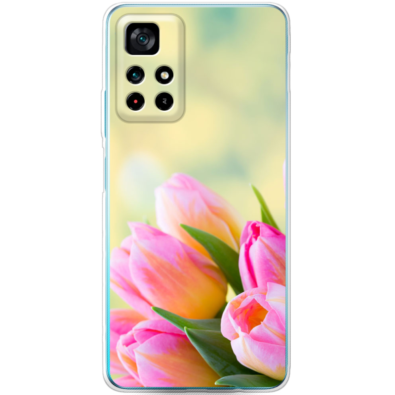 Чехол BoxFace Xiaomi Poco M4 Pro 5G Bouquet of Tulips