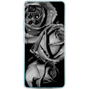 Чехол BoxFace Xiaomi Poco M4 Pro 5G Black and White Roses