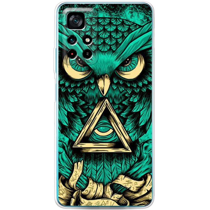 Чехол BoxFace Xiaomi Poco M4 Pro 5G Masonic Owl