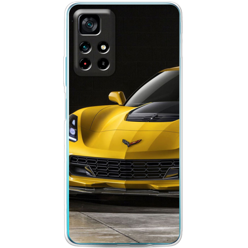 Чехол BoxFace Xiaomi Poco M4 Pro 5G Corvette Z06