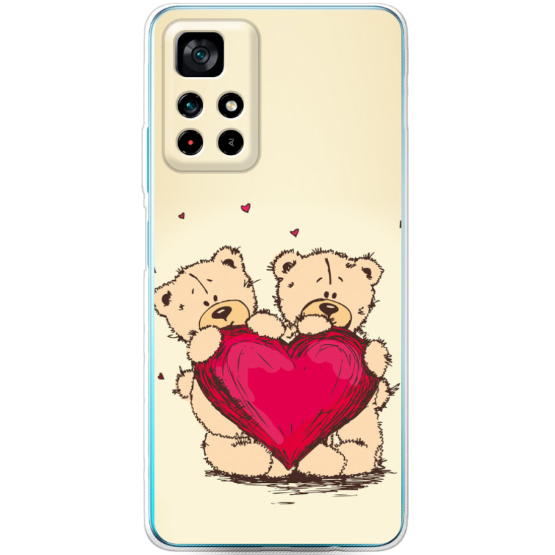 Чехол BoxFace Xiaomi Poco M4 Pro 5G Teddy Bear Love