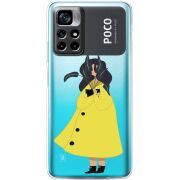 Прозрачный чехол BoxFace Xiaomi Poco M4 Pro 5G Just a Girl