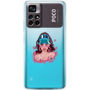 Прозрачный чехол BoxFace Xiaomi Poco M4 Pro 5G Selena Gomez