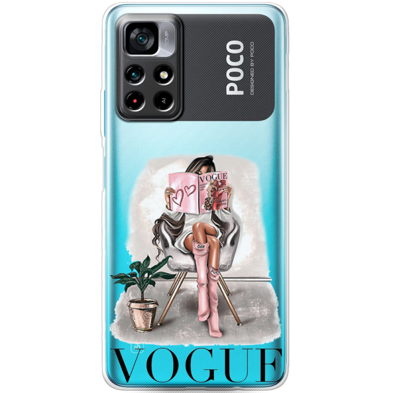 Прозрачный чехол BoxFace Xiaomi Poco M4 Pro 5G VOGUE