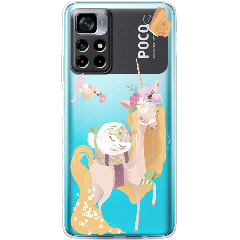 Прозрачный чехол BoxFace Xiaomi Poco M4 Pro 5G Uni Blonde