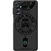 Черный чехол BoxFace Samsung Galaxy M52 (M526)  Dark Coffee