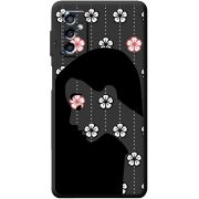 Черный чехол BoxFace Samsung Galaxy M52 (M526)  Flower Hair