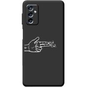 Черный чехол BoxFace Samsung Galaxy M52 (M526)  Pew Pew