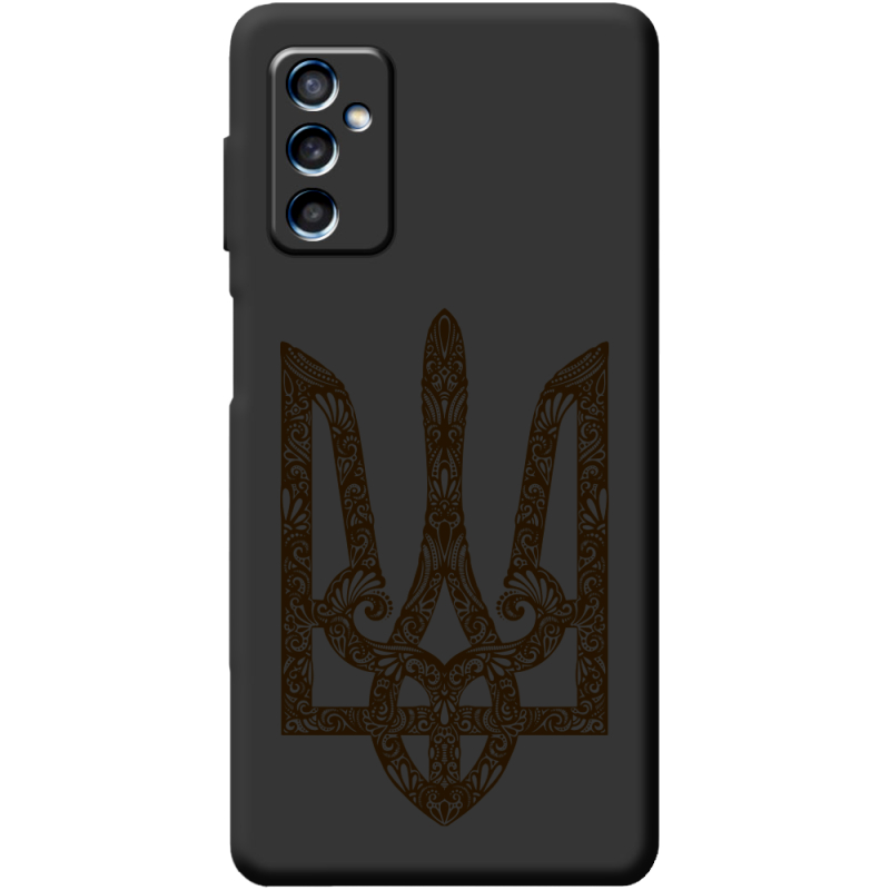 Черный чехол BoxFace Samsung Galaxy M52 (M526)  Ukrainian Trident
