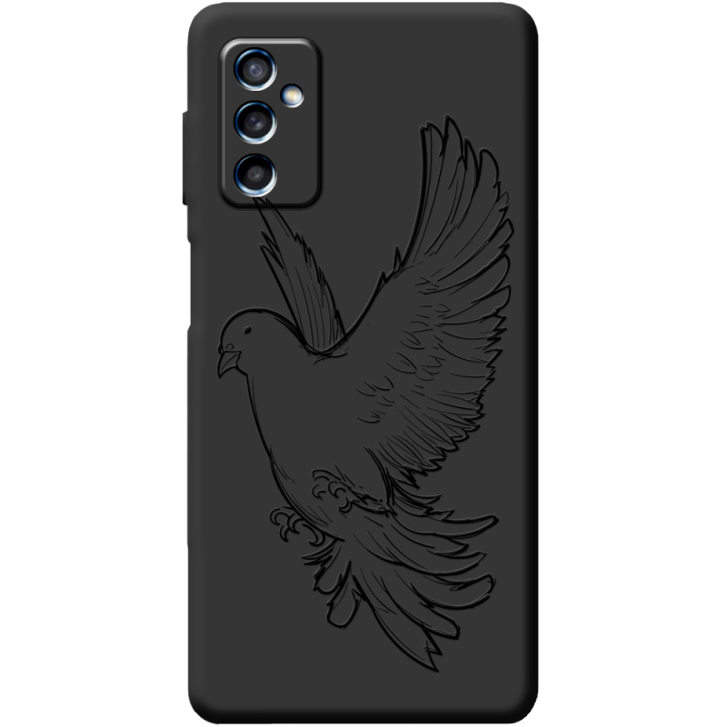 Черный чехол BoxFace Samsung Galaxy M52 (M526)  Dove